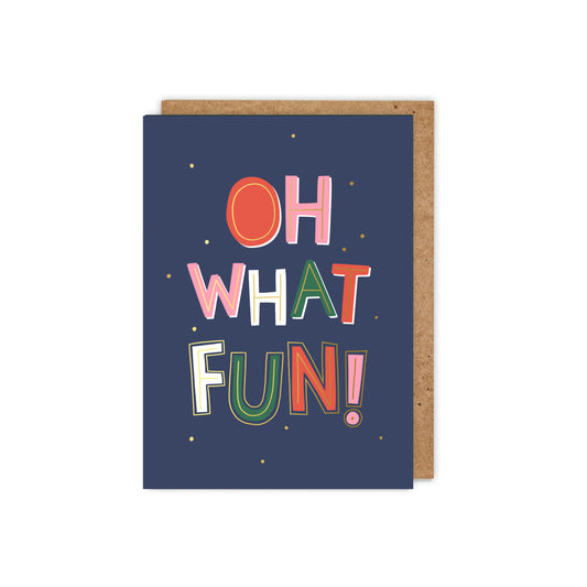 Oh What Fun! Gold Foil