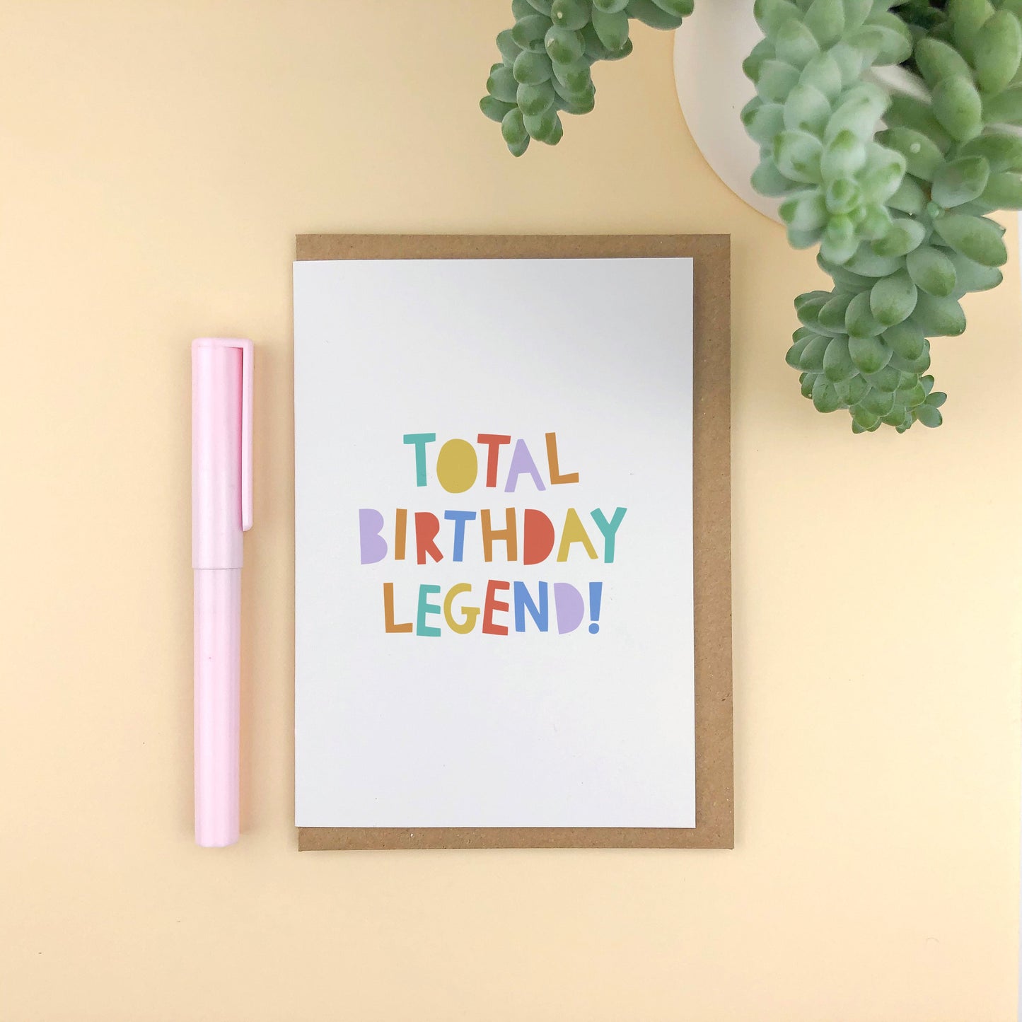 Total Birthday Legend Card